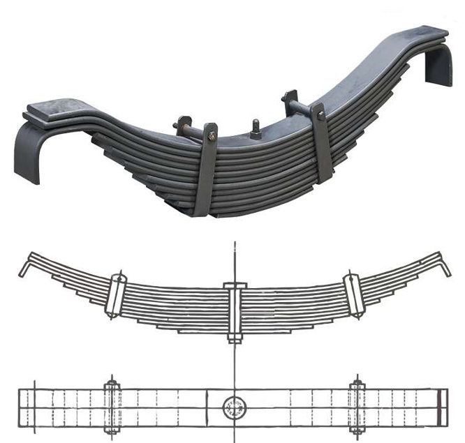 Trailer11 Leaf Spring Assy