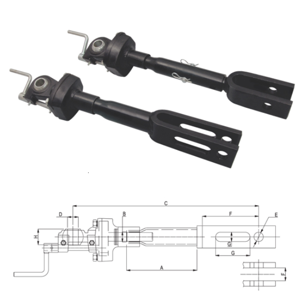LEVELLING ASSEMBLY WITH GEAR BOX (HEAVY DUTY)