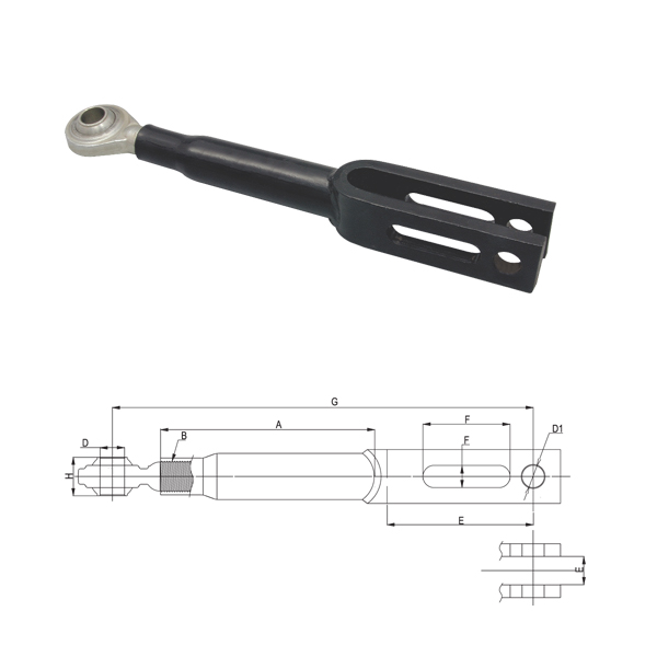 LEVELLING ASSEMBLY LEFT (HEAVY DUTY)