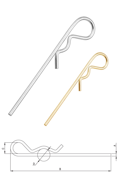HAIR PIN (LONG LEG)