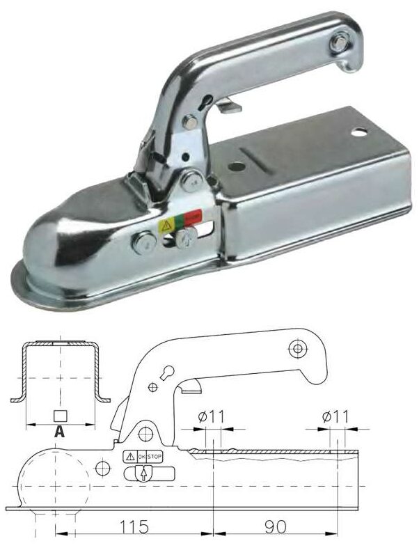 Trailer Ball Coupling
