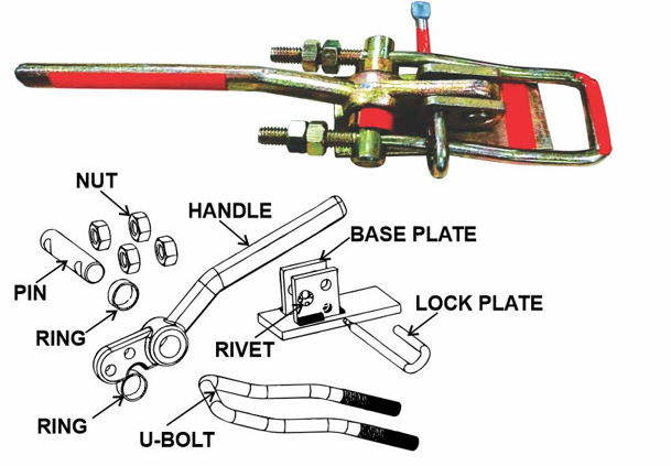 Trailer Lever With Handle-LH & RH